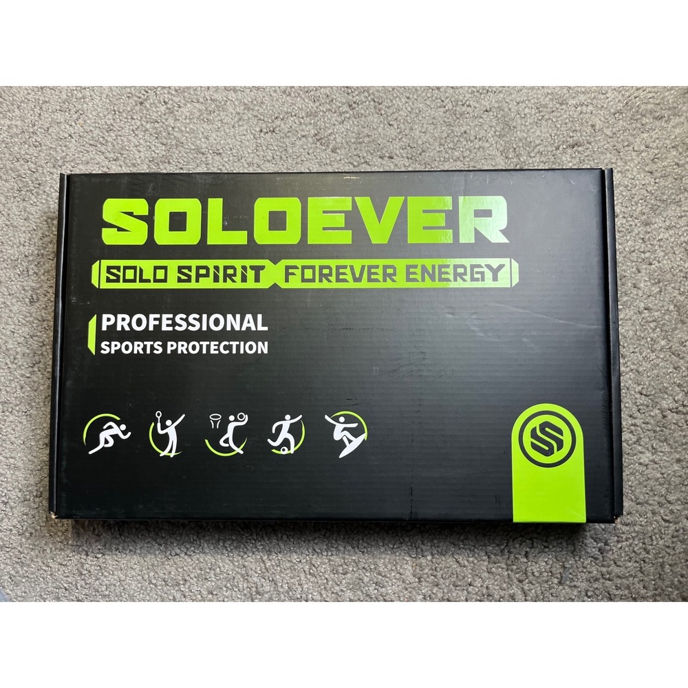 Soloever Professional Lower Back Brace for Scoliosis Grey Large New